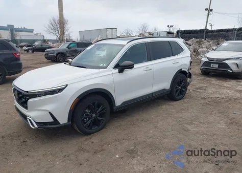 2023 Honda Cr-V Hybrid Sport Touring из США, поврежденный, VIN 2HKRS6H95PH803875